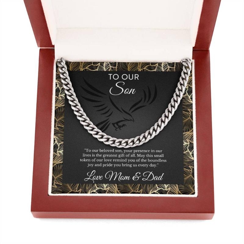 Gift for Son- Cuban Link Chain