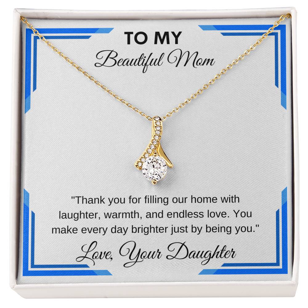 Alluring Beauty Necklace Gift for Mom