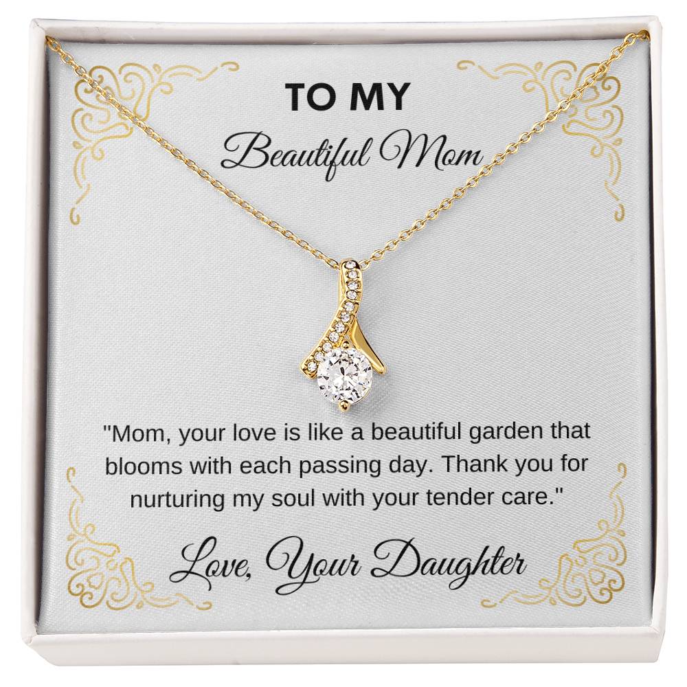 Alluring Beauty Necklace Gift for Mom