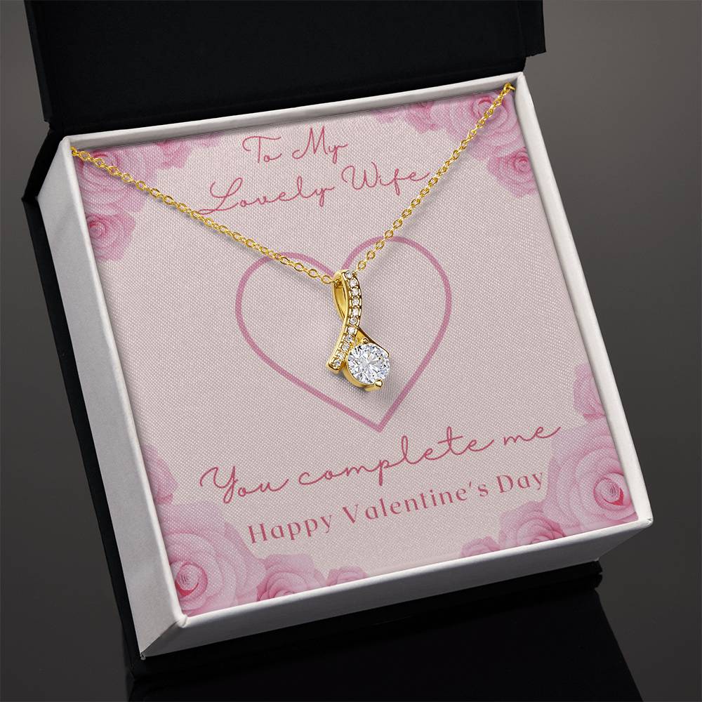 Valentines Day Gift for Wife- Alluring Beauty Necklace