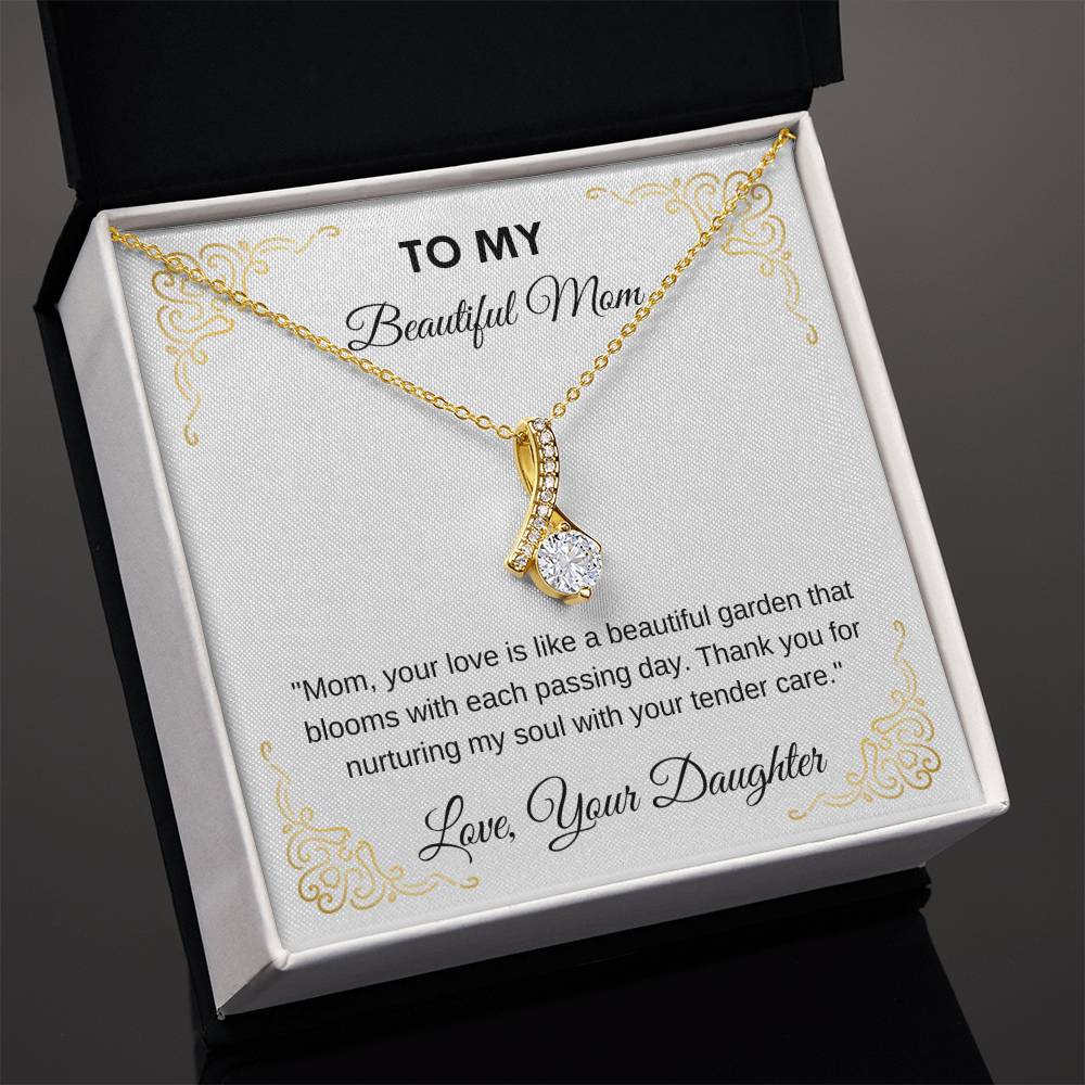 Alluring Beauty Necklace Gift for Mom