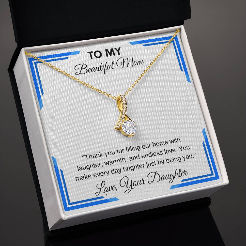 Alluring Beauty Necklace Gift for Mom