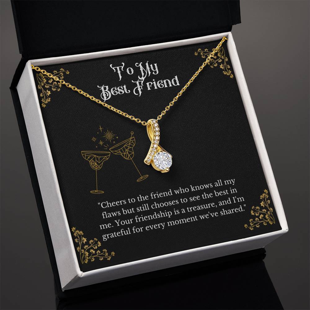 Gift for Best Friend - Alluring Beauty Necklace