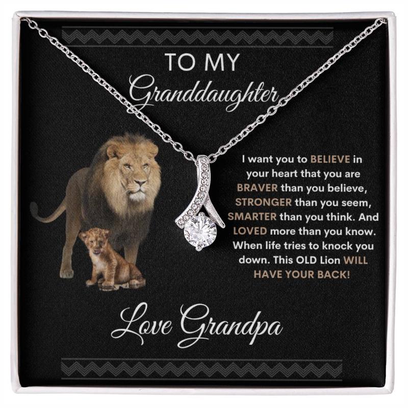 Alluring Beauty Granddaughter Necklace