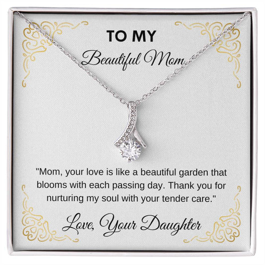 Alluring Beauty Necklace Gift for Mom