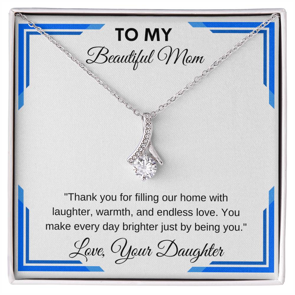 Alluring Beauty Necklace Gift for Mom