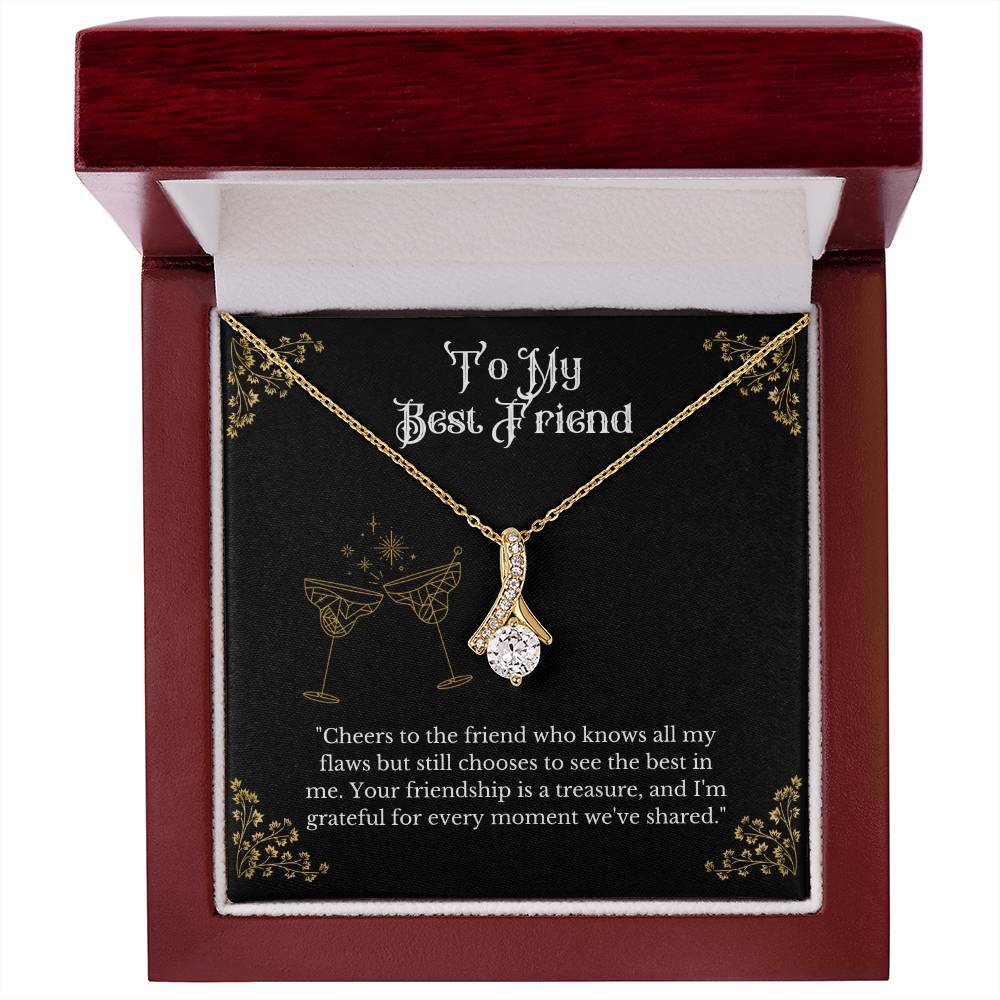 Gift for Best Friend - Alluring Beauty Necklace