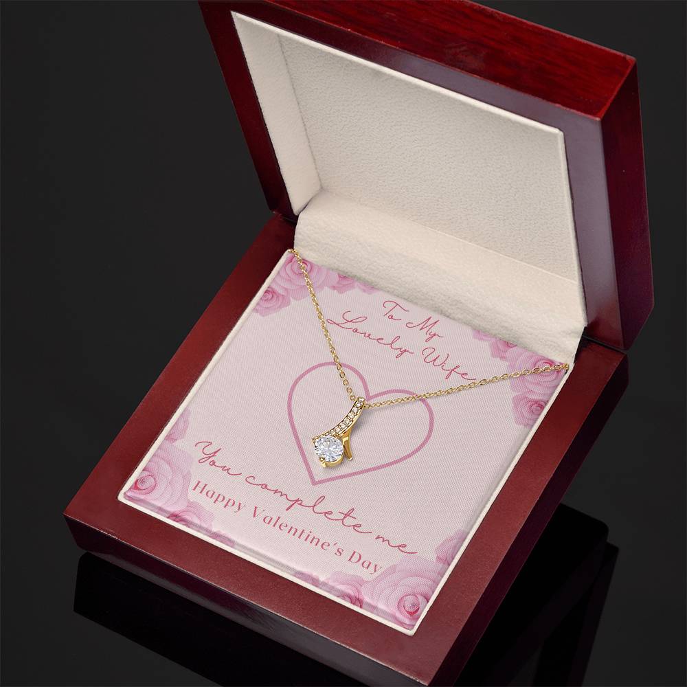 Valentines Day Gift for Wife- Alluring Beauty Necklace