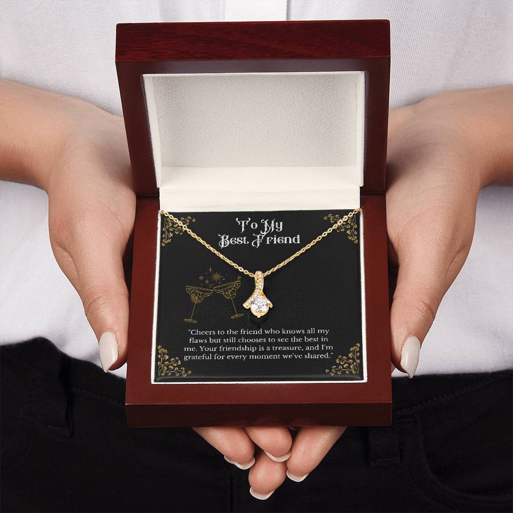 Gift for Best Friend - Alluring Beauty Necklace