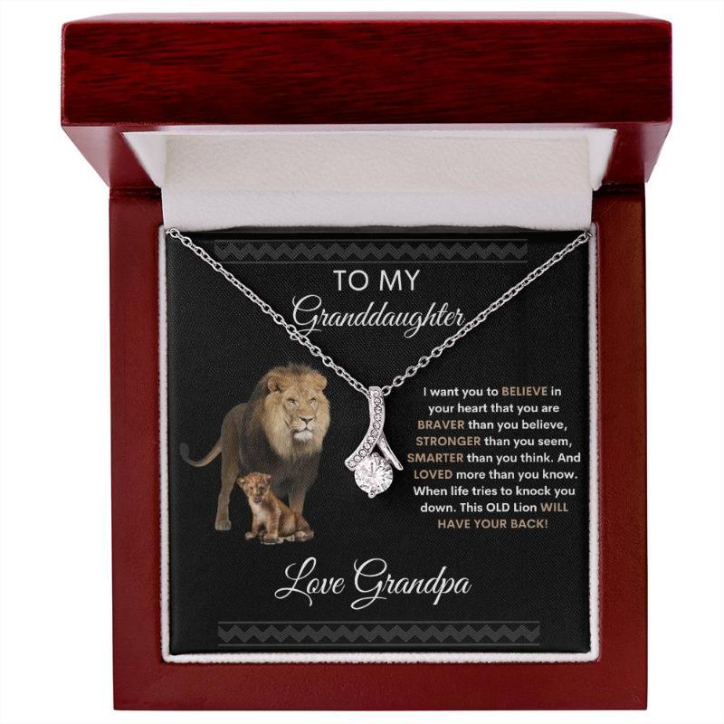 Alluring Beauty Granddaughter Necklace