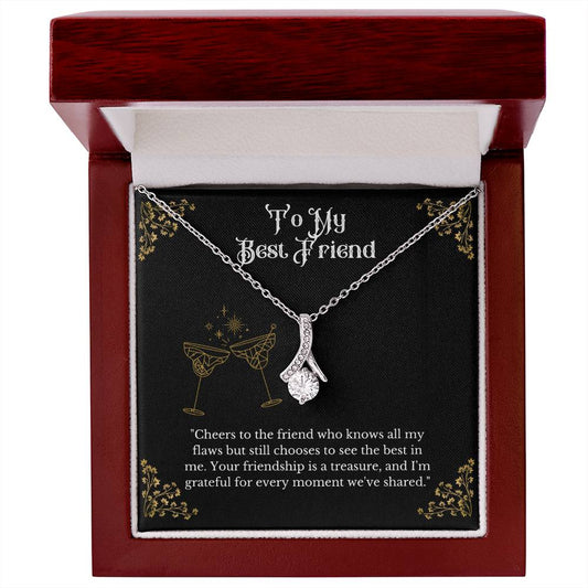 Gift for Best Friend - Alluring Beauty Necklace