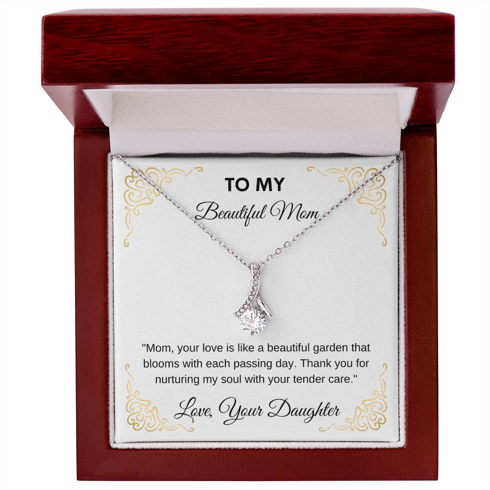 Alluring Beauty Necklace Gift for Mom