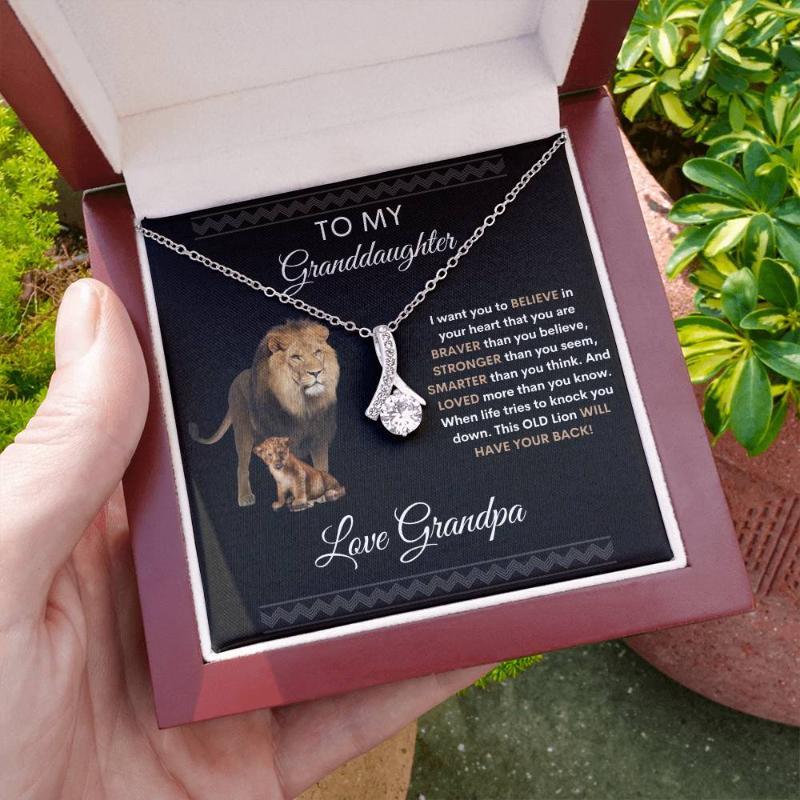 Alluring Beauty Granddaughter Necklace