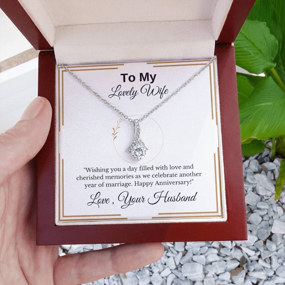 Anniversary Gift for Wife- Alluring Beauty Necklace