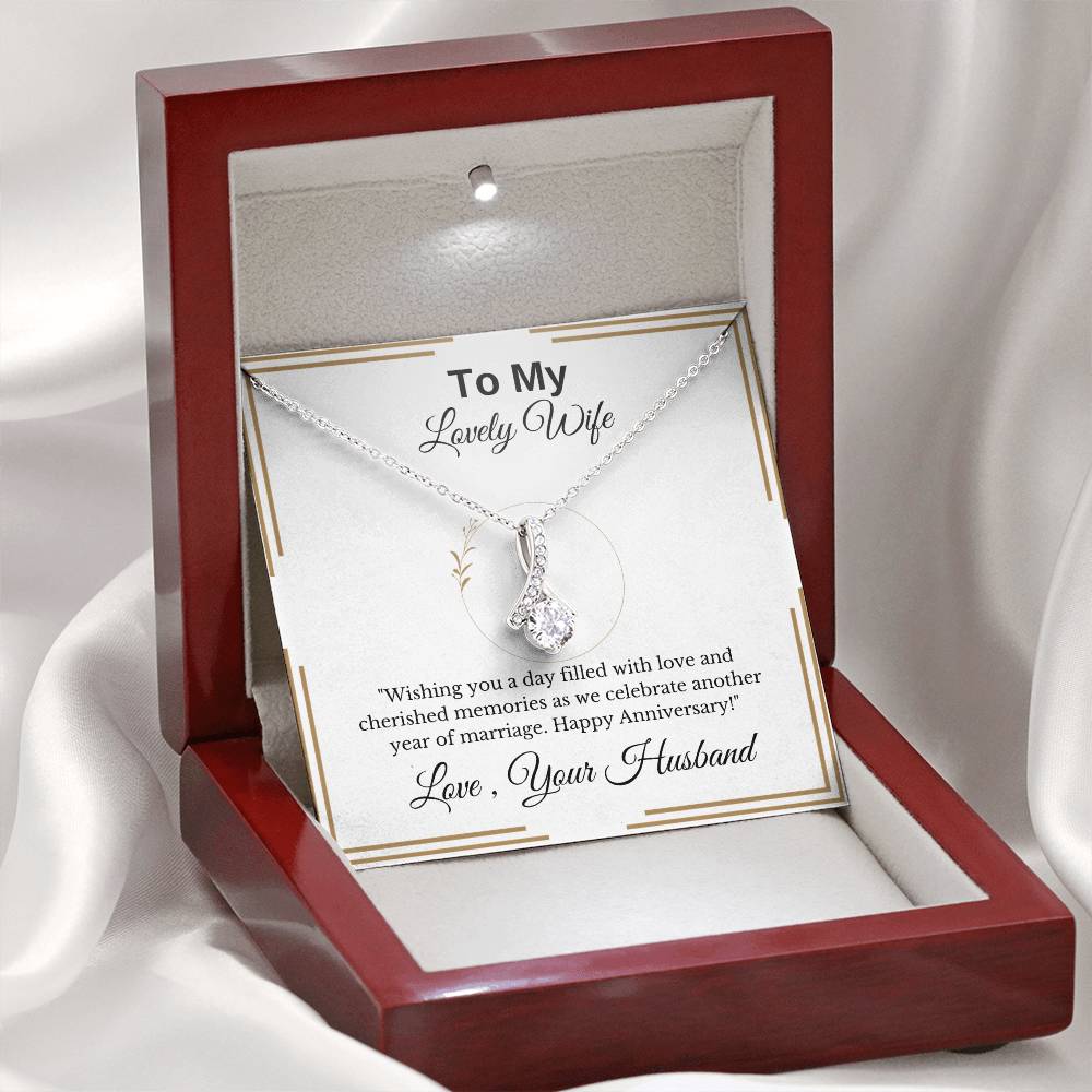 Anniversary Gift for Wife- Alluring Beauty Necklace