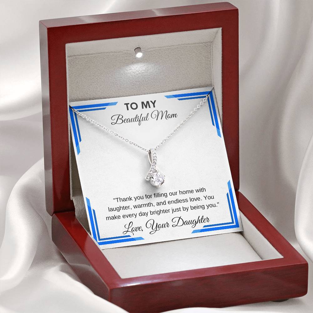 Alluring Beauty Necklace Gift for Mom