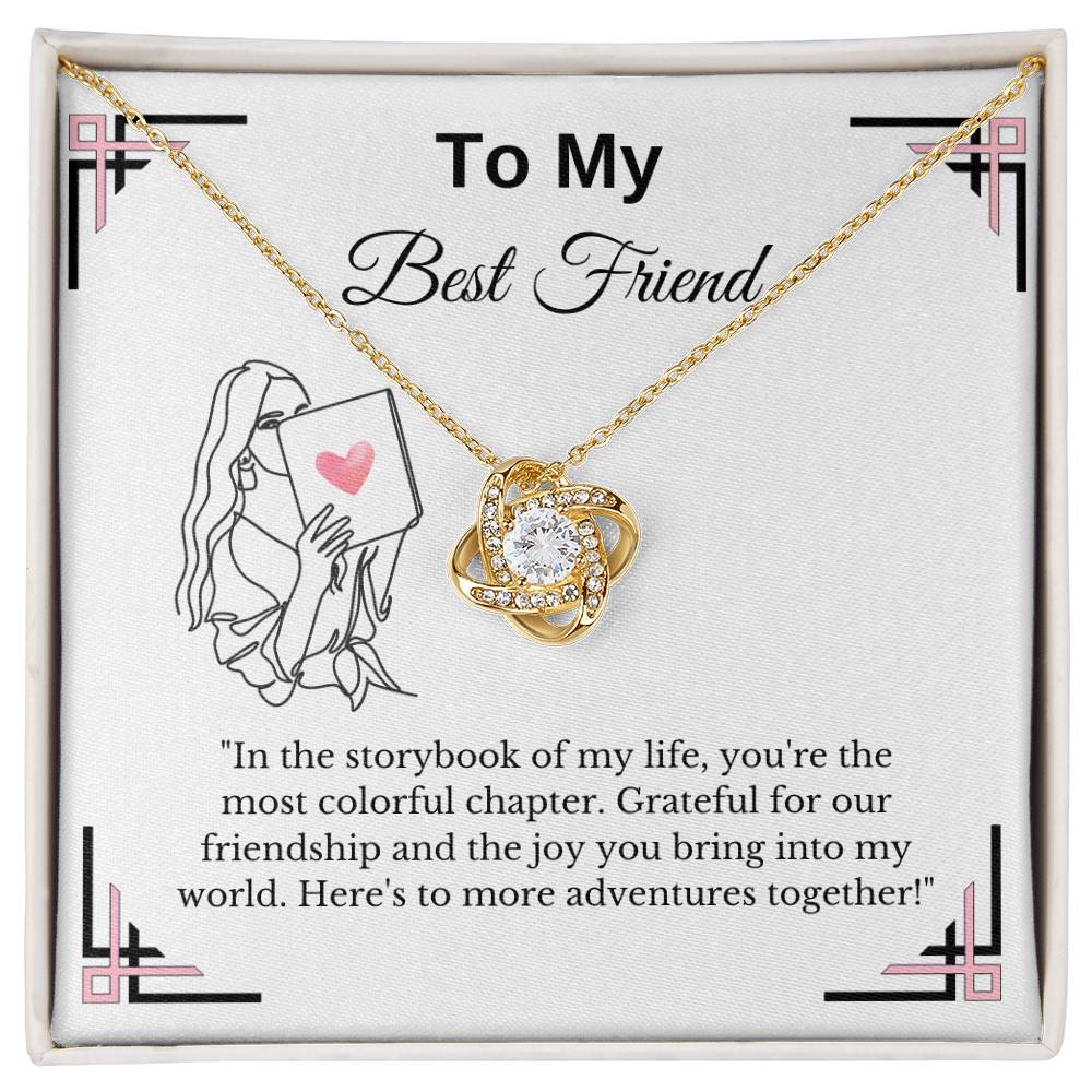 Gift for Best Friend- Love Knot Necklace