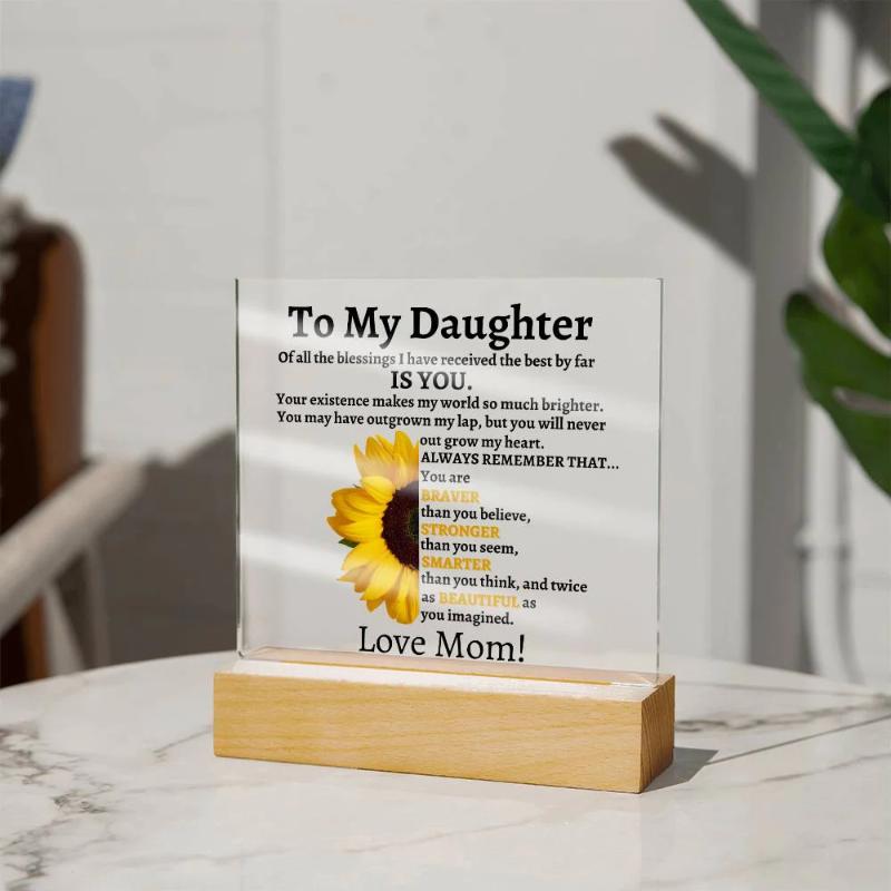 Gift for Daughter -Mothers Message of Encouragement