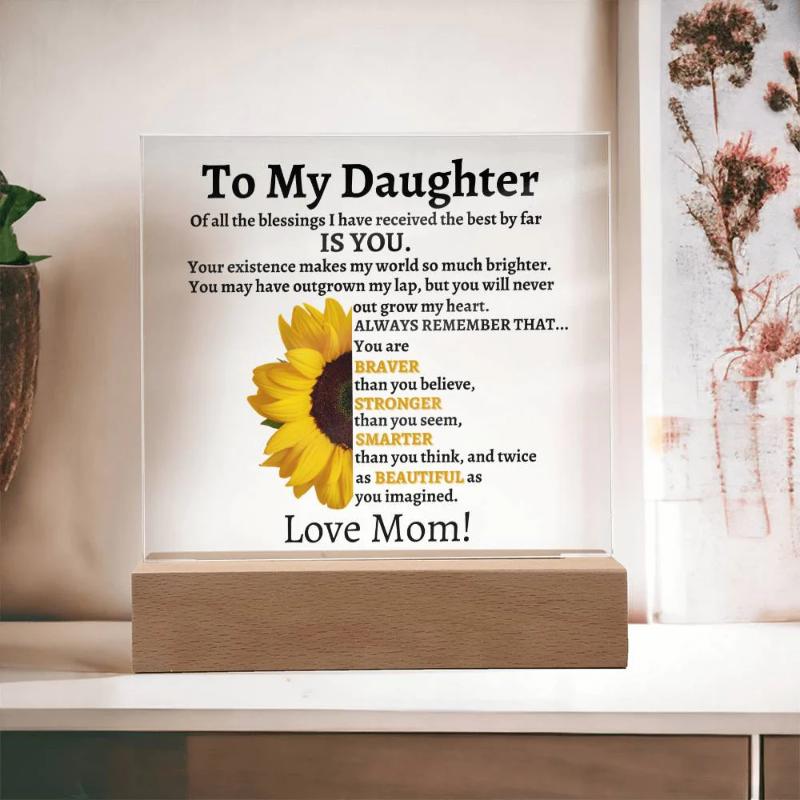 Gift for Daughter -Mothers Message of Encouragement