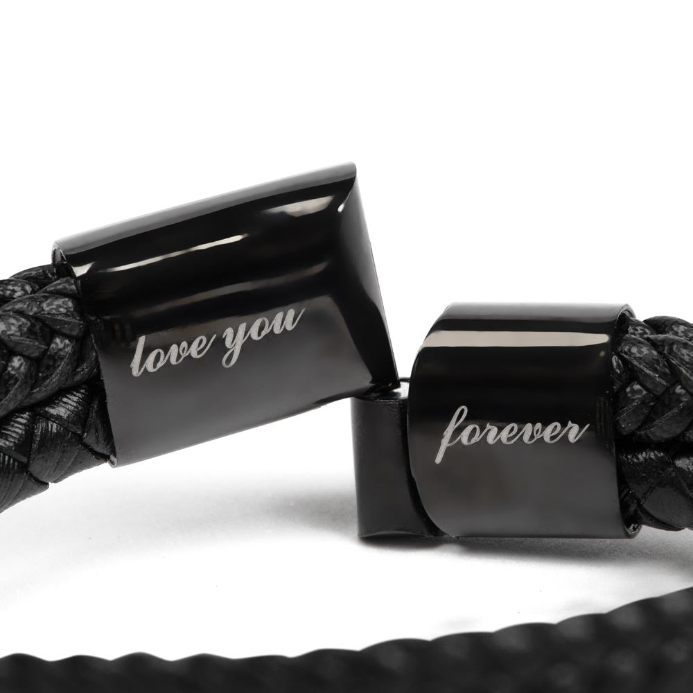 Valentines Day Gift for Husband- Love You Forever Bracelet