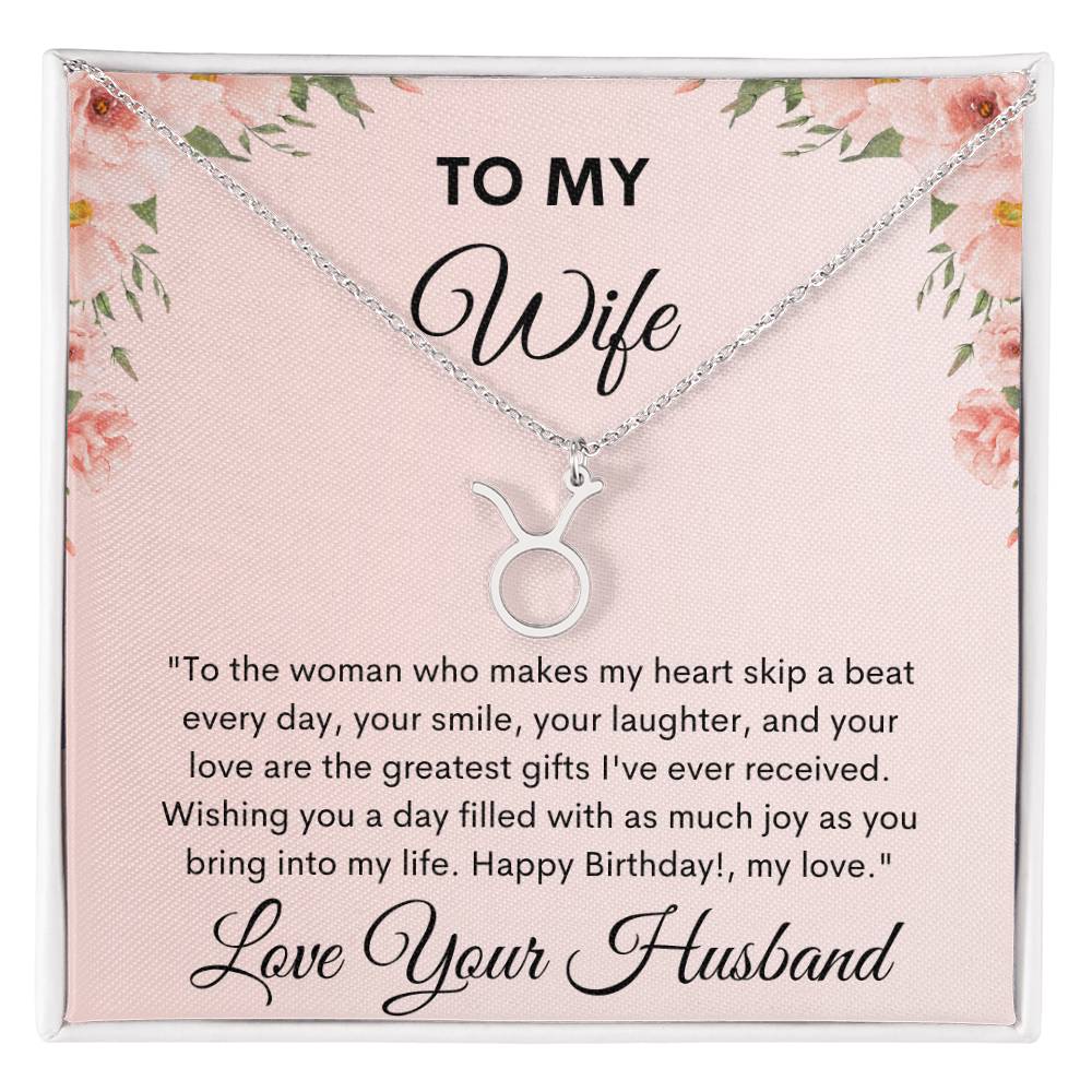 Wife -Zodiac Necklace