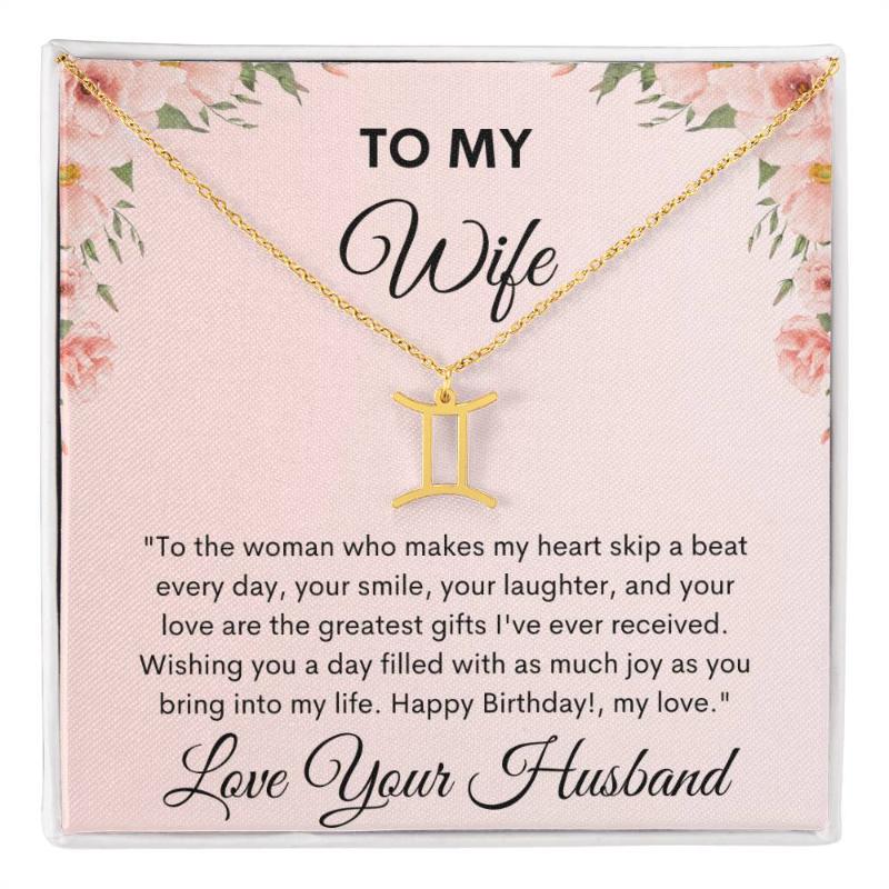 Wife -Zodiac Necklace