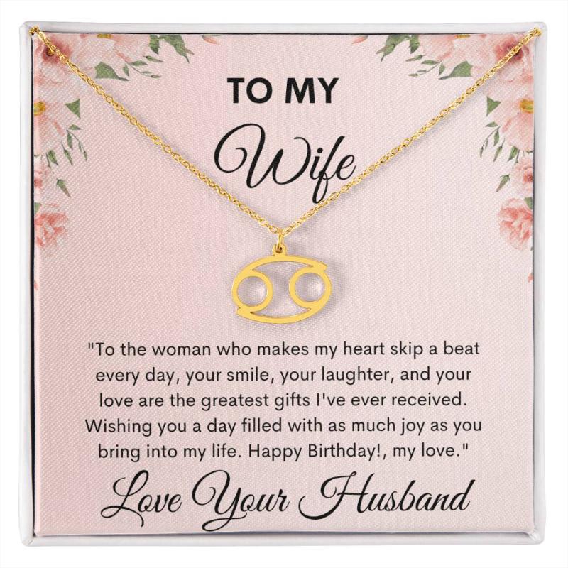 Wife -Zodiac Necklace