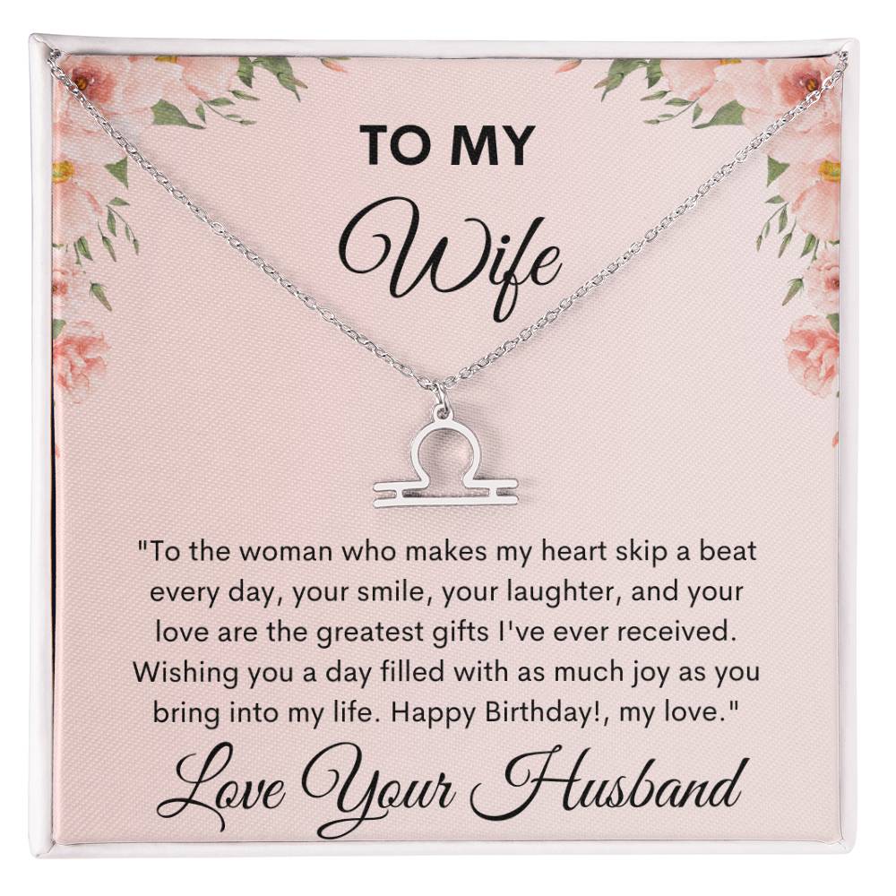 Wife -Zodiac Necklace