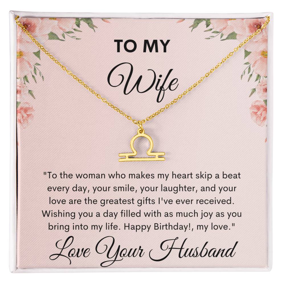 Wife -Zodiac Necklace