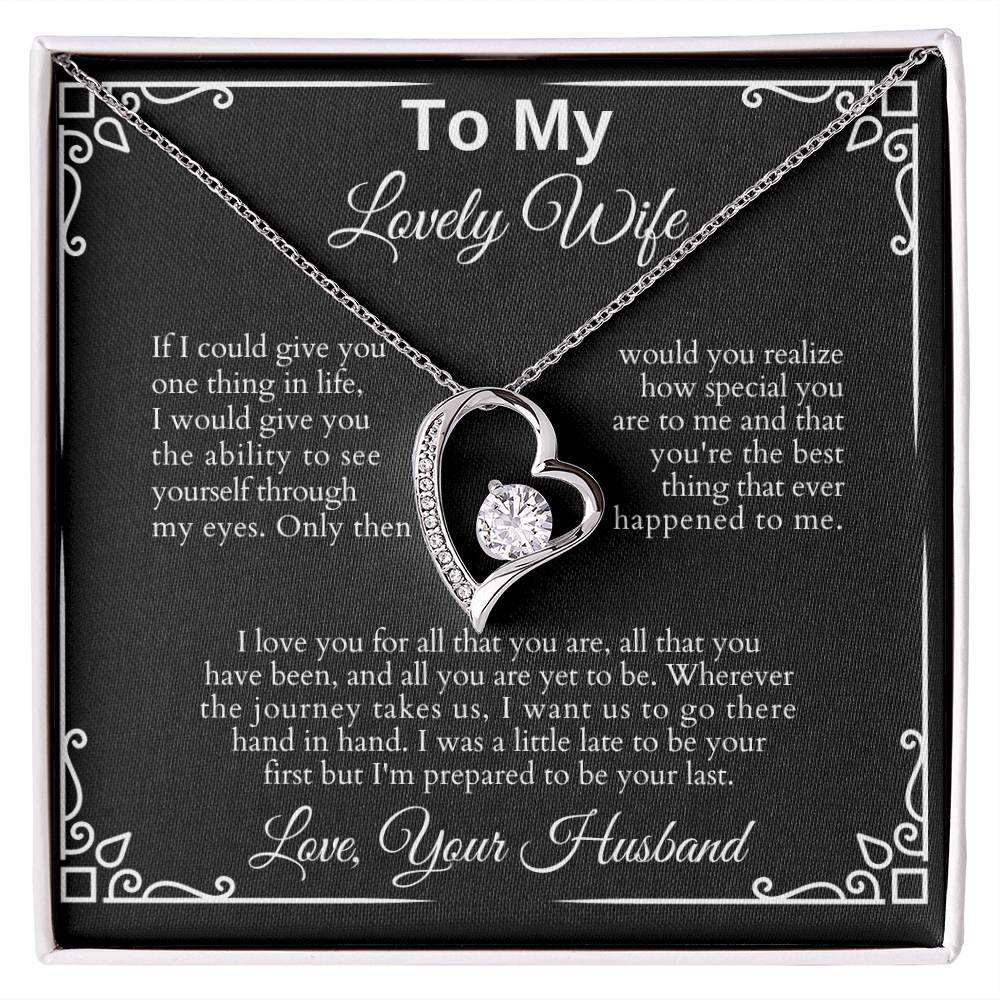 Anniversary Gift for Wife- Forever Love Necklace