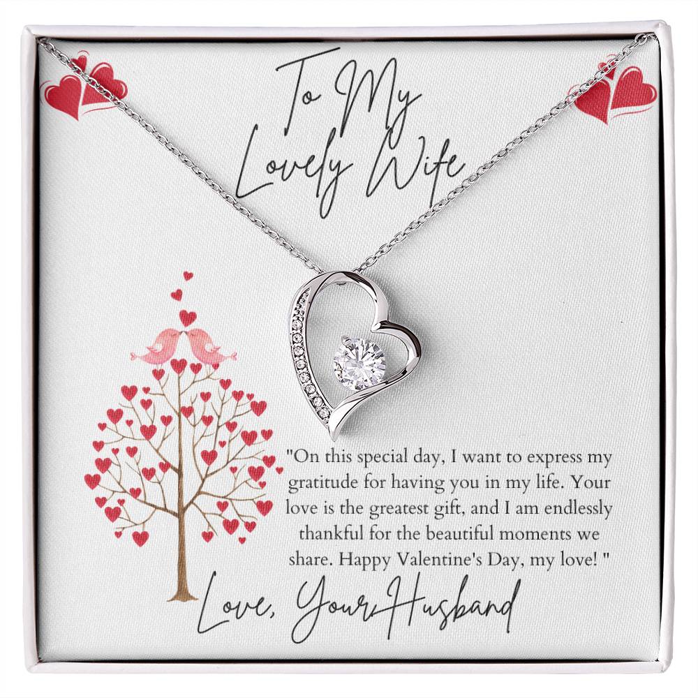 Valentines Day Gift for Wife- Forever Love Necklace