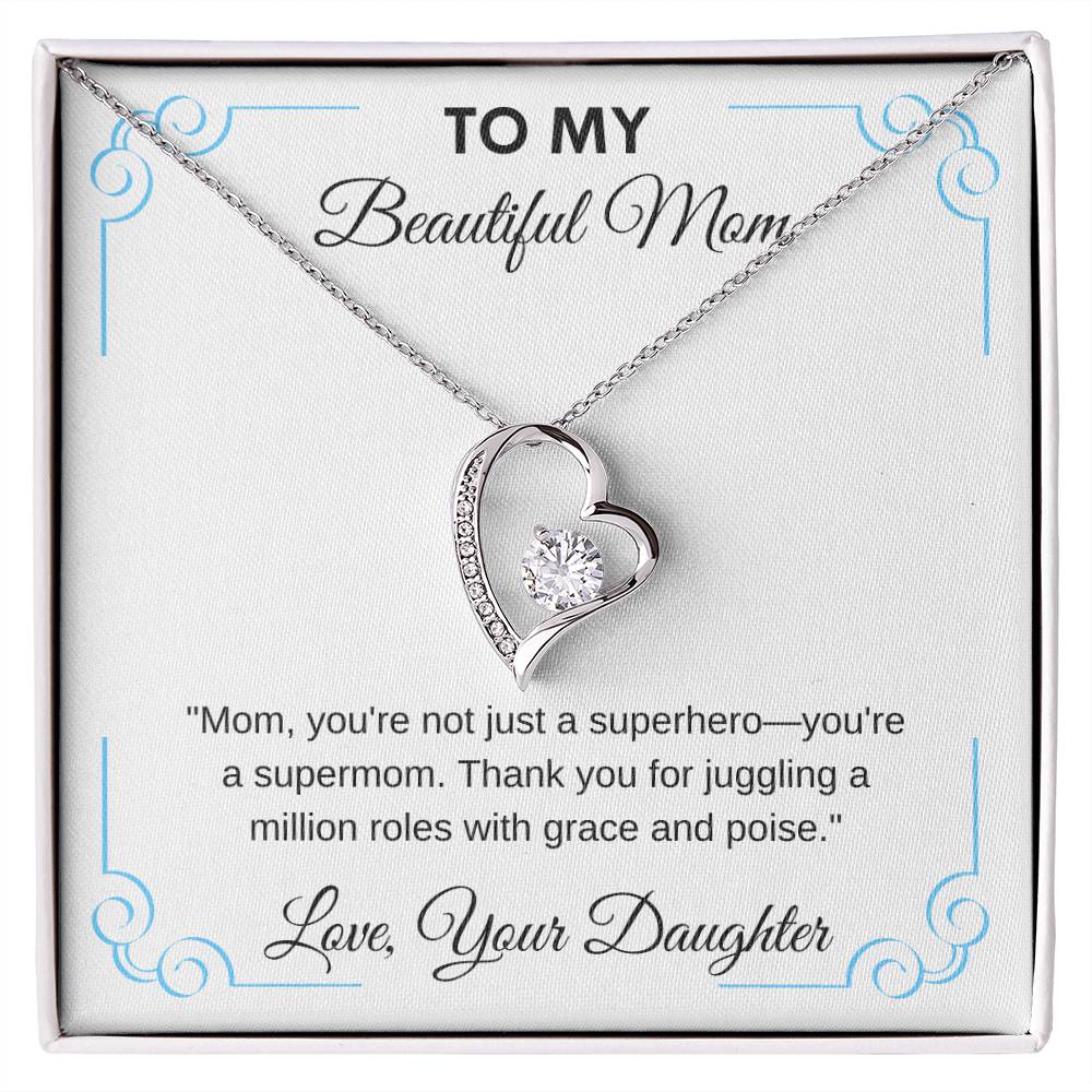 Forever Love Necklace Mothers Day Gift