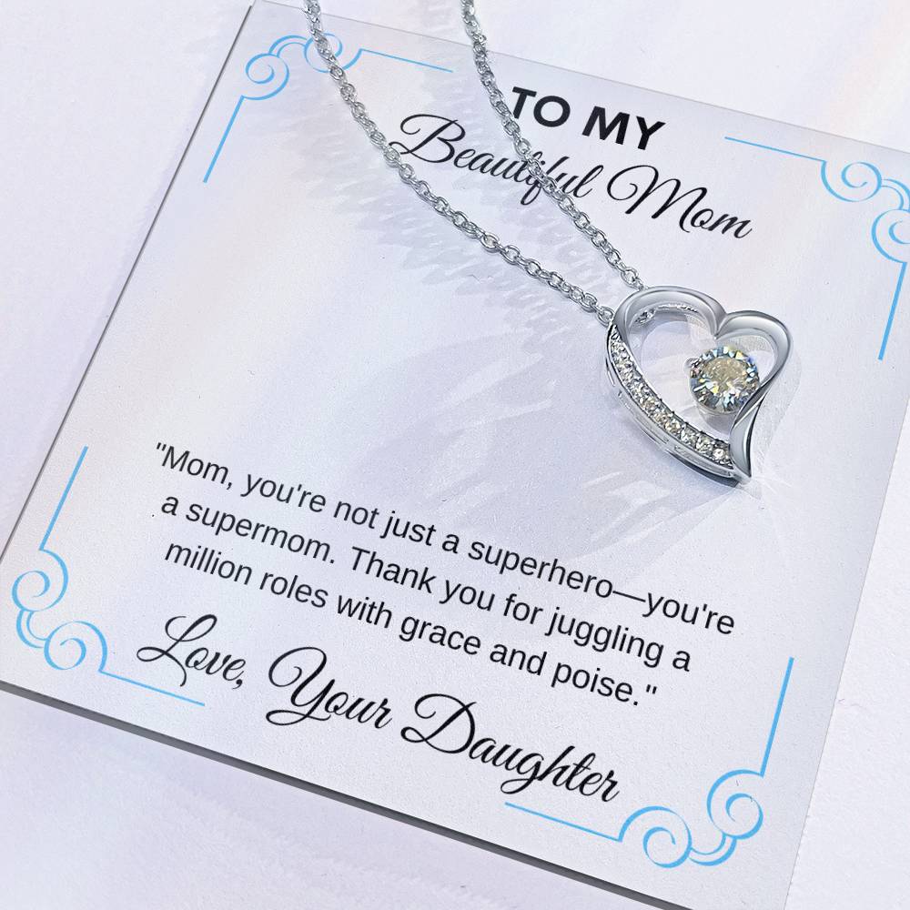 Forever Love Necklace Mothers Day Gift