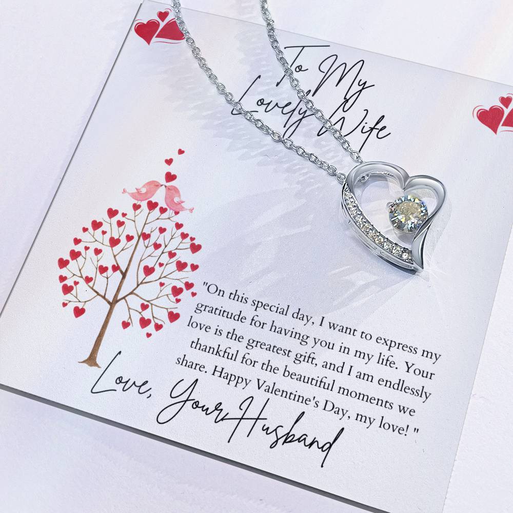 Valentines Day Gift for Wife- Forever Love Necklace