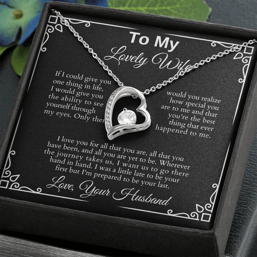 Anniversary Gift for Wife- Forever Love Necklace