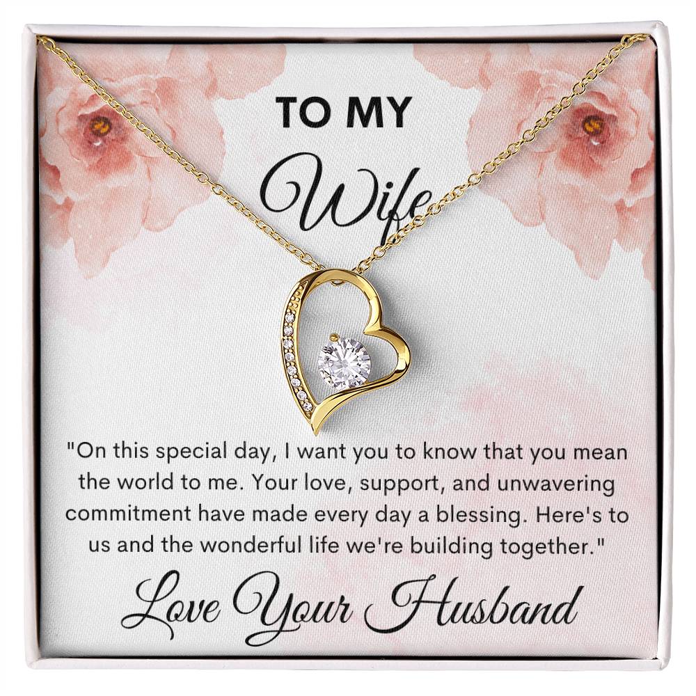 Wife- Forever Love Necklace