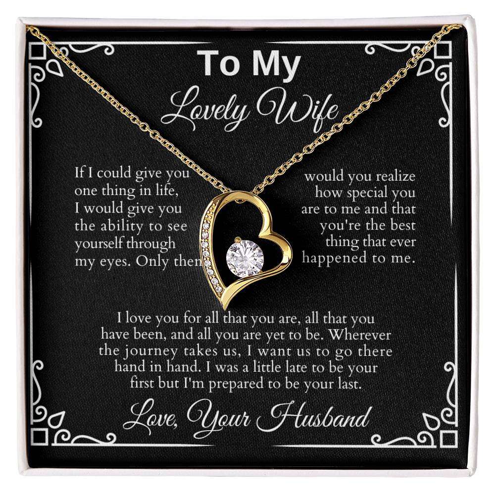 Anniversary Gift for Wife- Forever Love Necklace