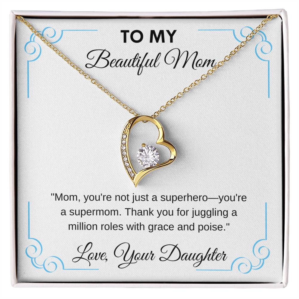 Forever Love Necklace Mothers Day Gift