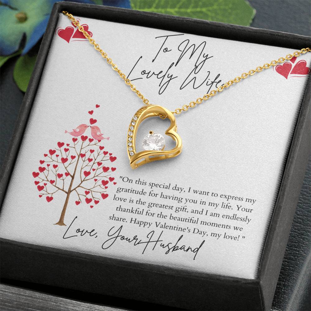 Valentines Day Gift for Wife- Forever Love Necklace