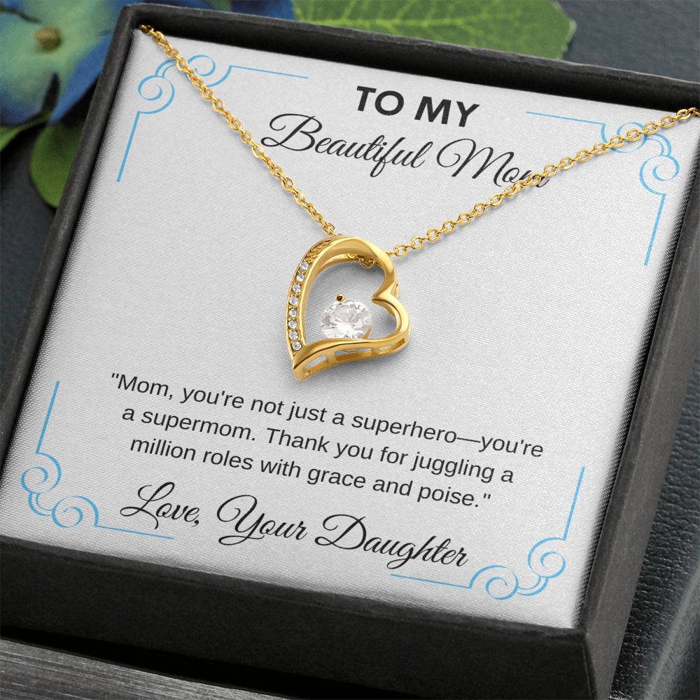 Forever Love Necklace Mothers Day Gift