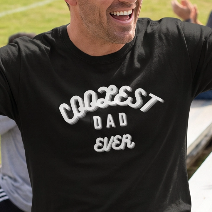 Coolest Dad Ever- T shirt