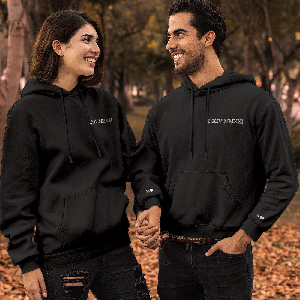 Custom Engraved Embroidered Hoodie