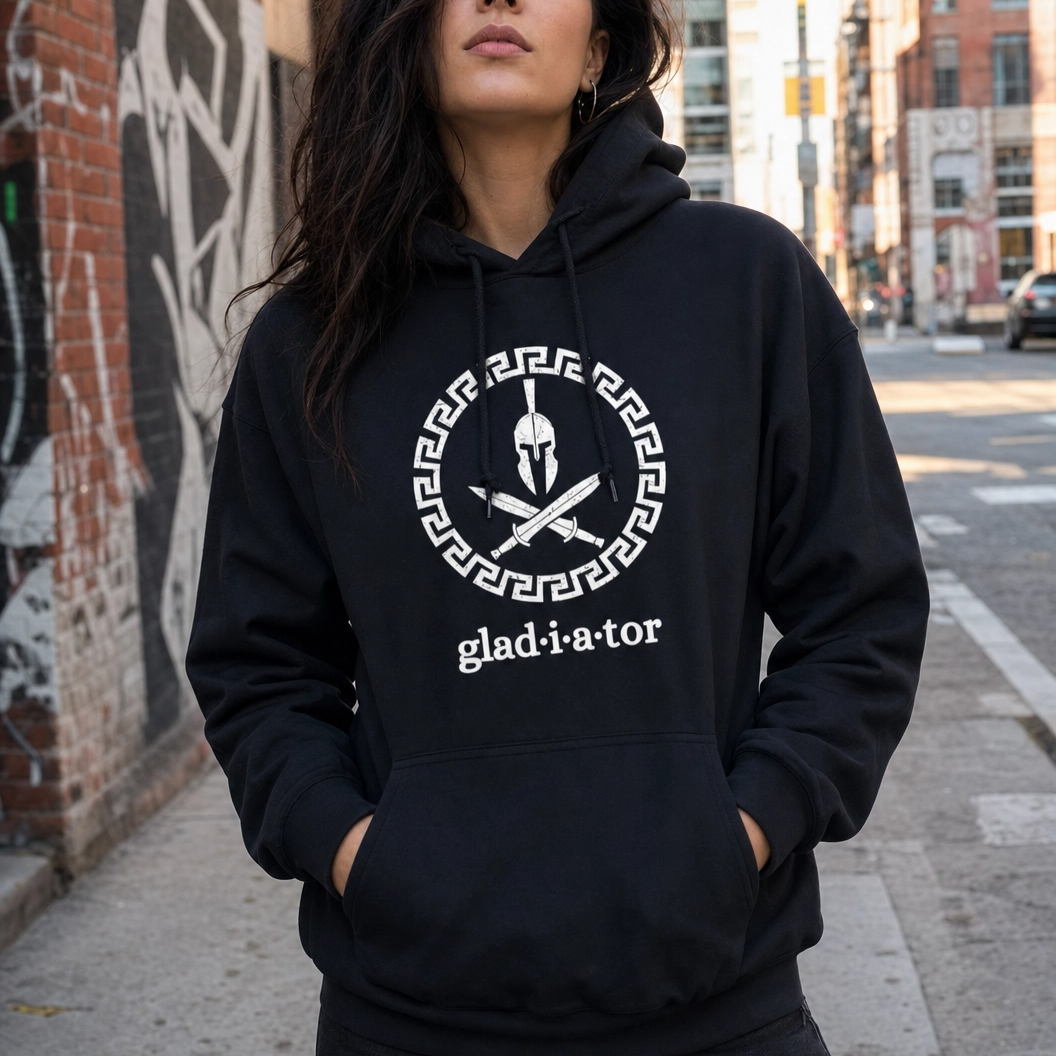 Gladiator- Pullover Hoodie
